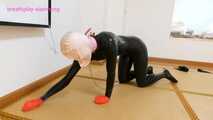 Xiaoyu and Her New Breathplay Hoods 5