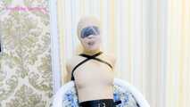 Xiaomeng in Zentai Tickled Breathplay 2