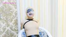 Xiaomeng in Zentai Tickled Breathplay 4