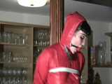 3 Videos with Jill tied and gagged in shiny nylon Rainwear. From 2005-2008! 7