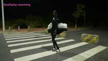 Xiaoyu Night Stroll and Near Blackout Condom Breathplay 1