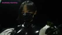 Xiaoyu Night Stroll and Near Blackout Condom Breathplay 2