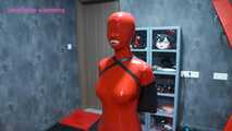 Xiaomeng in Latex Hood Hide and Seek 1