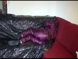 Get 2 Videos with Lucy enjoying her shiny nylon Downwear from our 2012 Archive 7