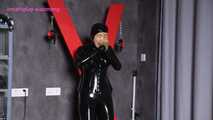 Xiaomeng Breathplay Punishment in Latex Suit and High Shoes 3