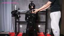 Xiaomeng Breathplay Punishment in Latex Suit and High Shoes 6