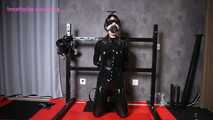 Xiaomeng Breathplay Punishment in Latex Suit and High Shoes 7