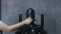 Xiaomeng New Full Body Latex Suit Breathplay 2